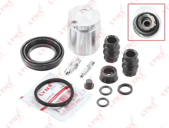 Ремкомплект тормозного суппорта с поршнем заднего (поршень d 41 mm  суппорт TRW/Lucas) AUDI A3 96-12 (Lynxauto). Артикул bc-6172