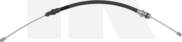 Трос ручника (тросик ручного тормоза) NK передний для Citroen Jumpy I 1999-2006. Артикул 909919