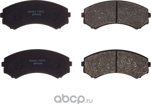 Колодки тормозные дисковые (Double Force) Double Force. Артикул DFP3246