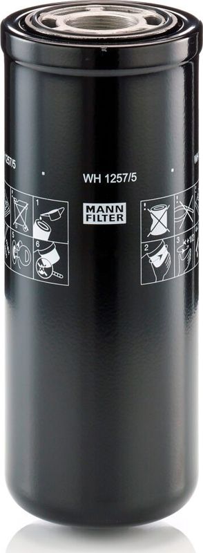 Фильтр АКПП Mann-Filter для John Deere 8 2011-2026. Артикул WH 1257/5