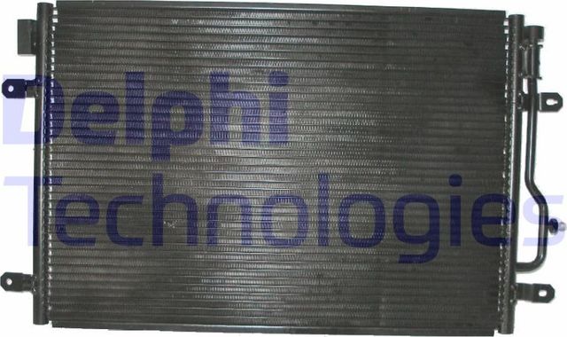 Радиатор кондиционера (конденсатор) Delphi для Audi A6 II (C5) 2001-2005. Артикул TSP0225406