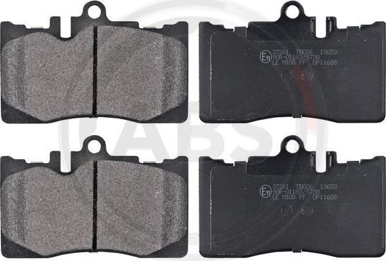 Тормозные колодки ABS. Артикул 37261