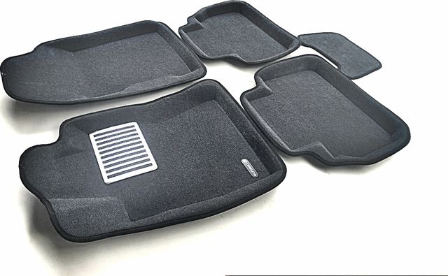 Коврики текстильные Euromat 3D (Standart) для салона Subaru Forester V 2018-2026 СЕРЫЕ. Артикул EM3D-004702G