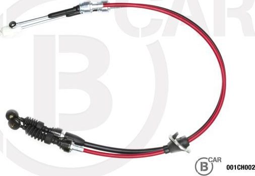 Трос переключения передач КПП B CAR для Chevrolet Spark II 2005-2010. Артикул 001CH002