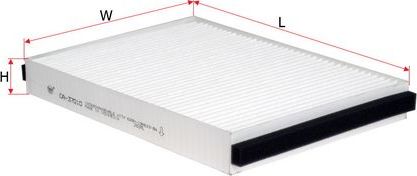 Салонный фильтр Sakura для Volvo XC70 II 2007-2016. Артикул CA-37010