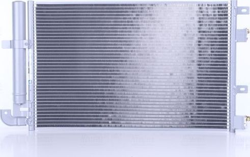 Радиатор кондиционера (конденсатор) Nissens (алюминий) для Jaguar S-Type I 2004-2007. Артикул 940346