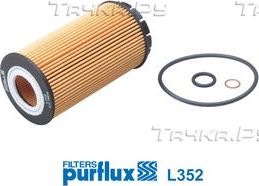 Масляный фильтр Purflux для Hyundai Trajet I 2001-2008. Артикул L352