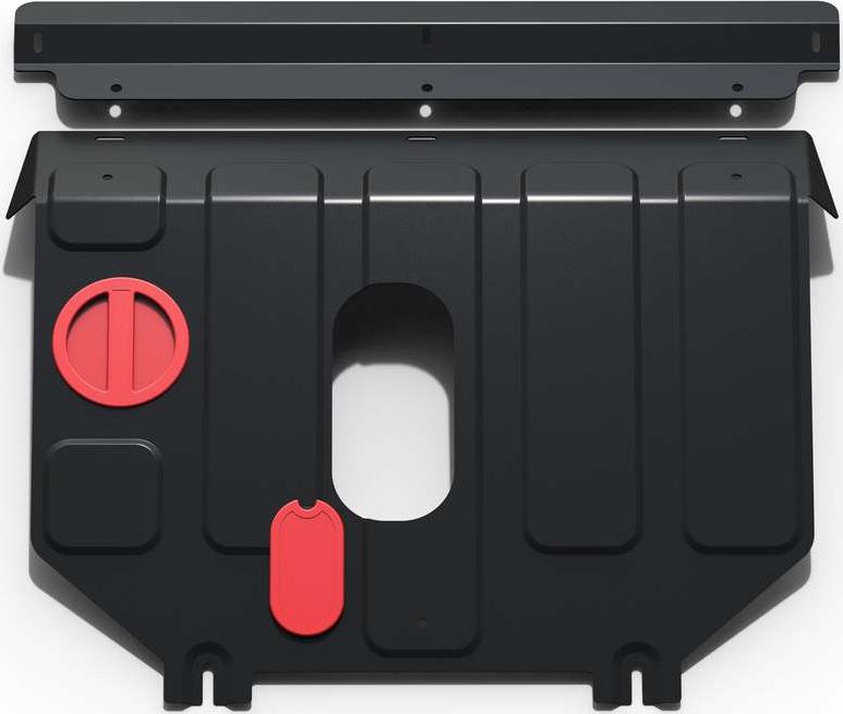 Защита АвтоБРОНЯ для картера и КПП Zotye T600 2014-2026. Артикул 111.09701.1