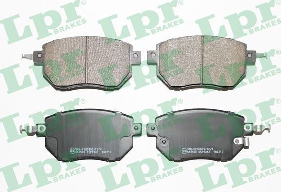 Тормозные колодки LPR. Артикул 05P1342