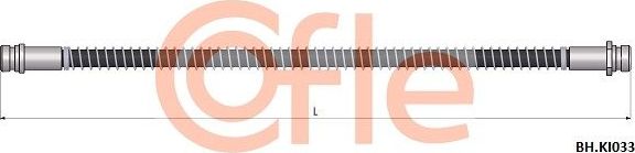 Тормозной шланг Cofle. Артикул 92.BH.KI033