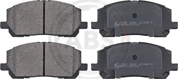 Тормозные колодки ABS. Артикул 37260