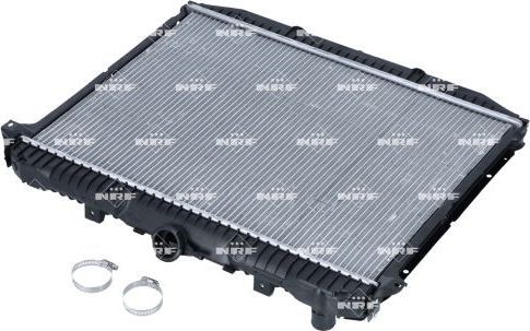 Радиатор охлаждения двигателя NRF (алюминий). Артикул 519533