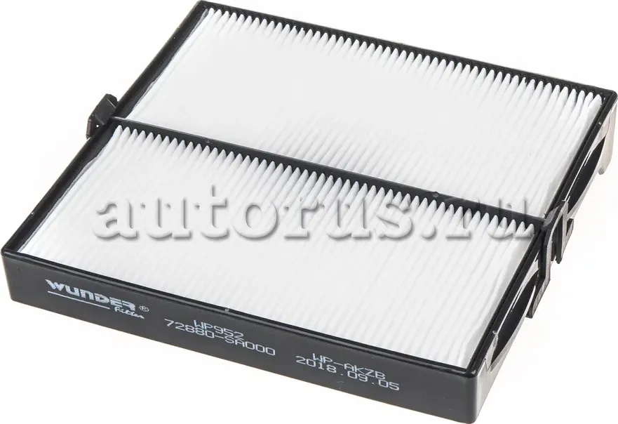 Фильтр салонный INFINITI FX 45/35/NISSAN Murano Z50/Teana J31 WUNDER FILTER WP95 Wunder. Артикул WP952
