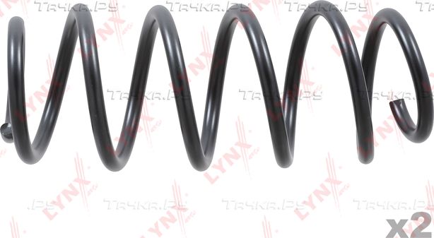 Пружина подвески LYNXauto передняя для Volkswagen Caddy III 2004-2015. Артикул SC-2085