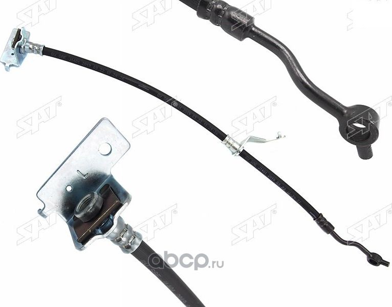 ШЛАНГ ТОРМОЗНОЙ ПЕРЕДНИЙ ТАИЛАНД KIA SOUL 09- LH (SAT). Артикул ST587312K000