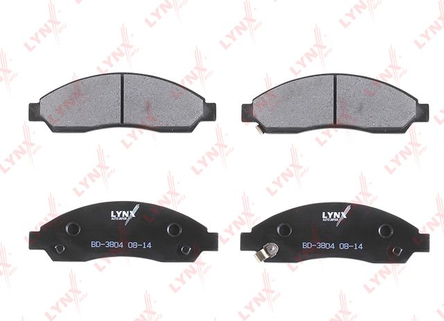 Тормозные колодки LYNXauto для Isuzu Elf (N-Series) V (NKR8_, NKQ8_) 2003-2007. Артикул BD-3804
