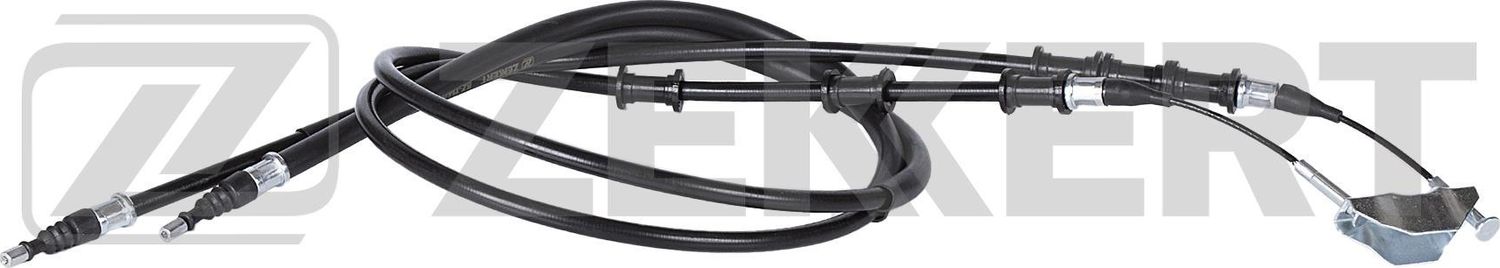 Трос ручника (тросик ручного тормоза) Zekkert. Артикул BZ-1140
