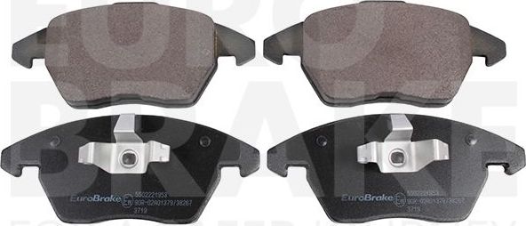 Тормозные колодки Eurobrake. Артикул 5502221953