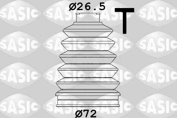 Пыльник ШРУСа внутренний Sasic (термопласт). Артикул 1906139