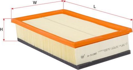 Воздушный фильтр Sakura. Артикул A-31080