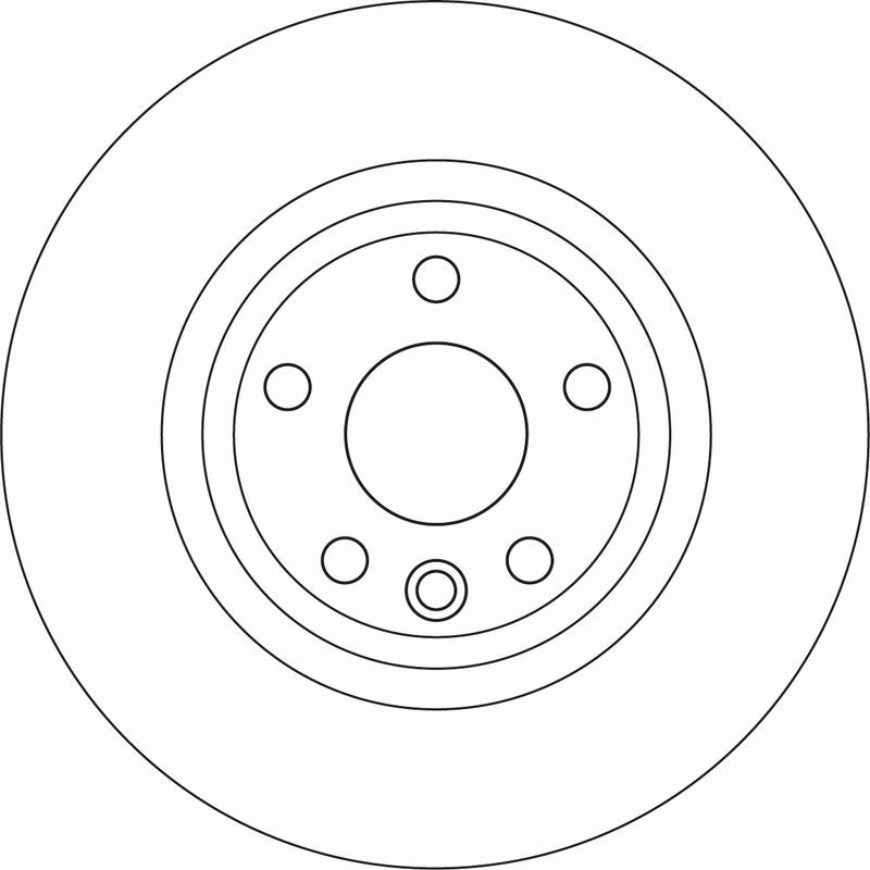 Тормозной диск TRW. Артикул DF6947