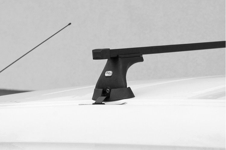 Багажник на крышу Amos Koala на штатные места для Peugeot Partner I (Origin) 4/5-дв. 2002-2012 (Прямоугольные дуги). Артикул K-B-o1.07