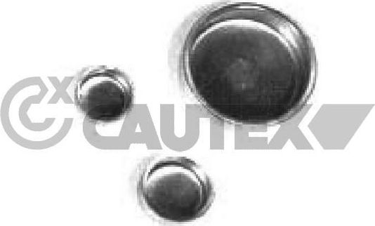 ЗАГЛУШКА БЛОКА ЛАТУНЬ D36.5 MM Cautex (Латунь). Артикул 950127