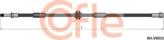 Тормозной шланг Cofle. Артикул 92.BH.VK011