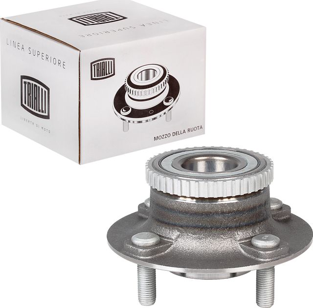 Ступица колеса с интегрированным подшипником Trialli задняя для Ford Fiesta III 1991-1996. Артикул MR 1093