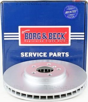 Тормозной диск Borg & Beck передний для BMW X5 II (E70) 2006-2013. Артикул BBD5824S