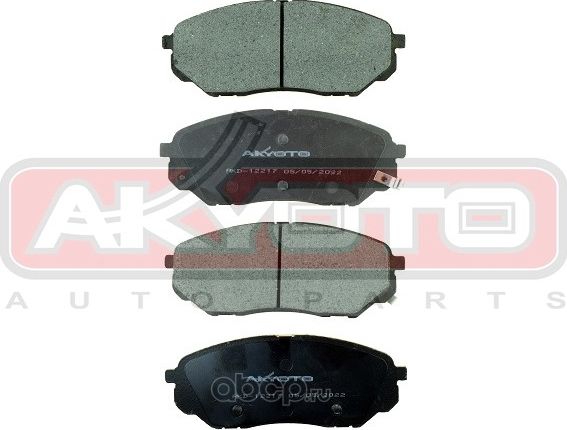 Колодки тормозные (Asva). Артикул AKD12217