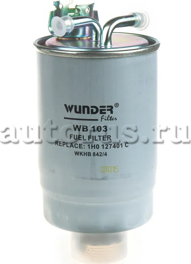 Фильтр топливный (Wunder). Артикул WB103