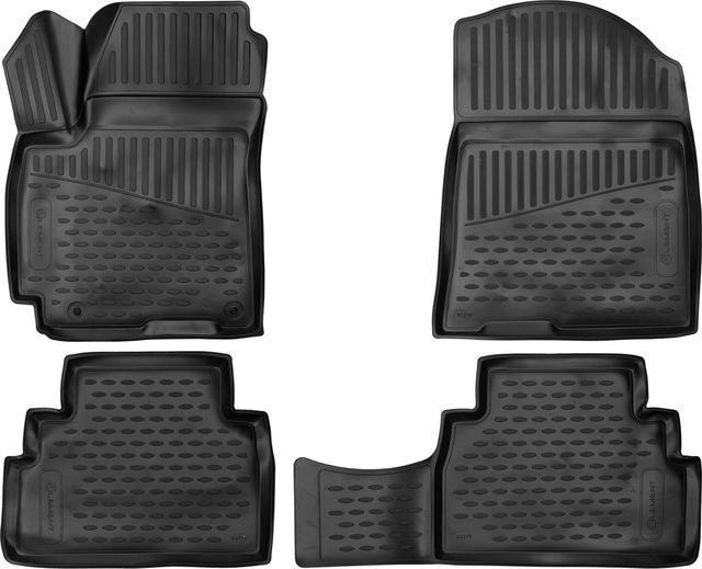 Коврики 3D Element для салона Kia Soul III (SK) кроссовер 2019-2026. Артикул ELEMENT3D02279210