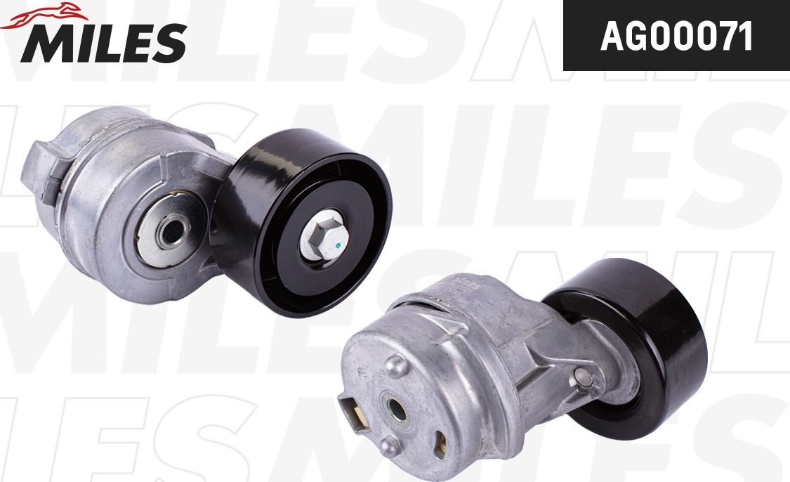 Натяжной ролик (натяжитель) приводного ремня Miles. Артикул AG00071