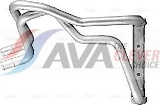Радиатор отопителя (печки) AVA для Kia Carens I (RS) 2005-2006. Артикул KA6335