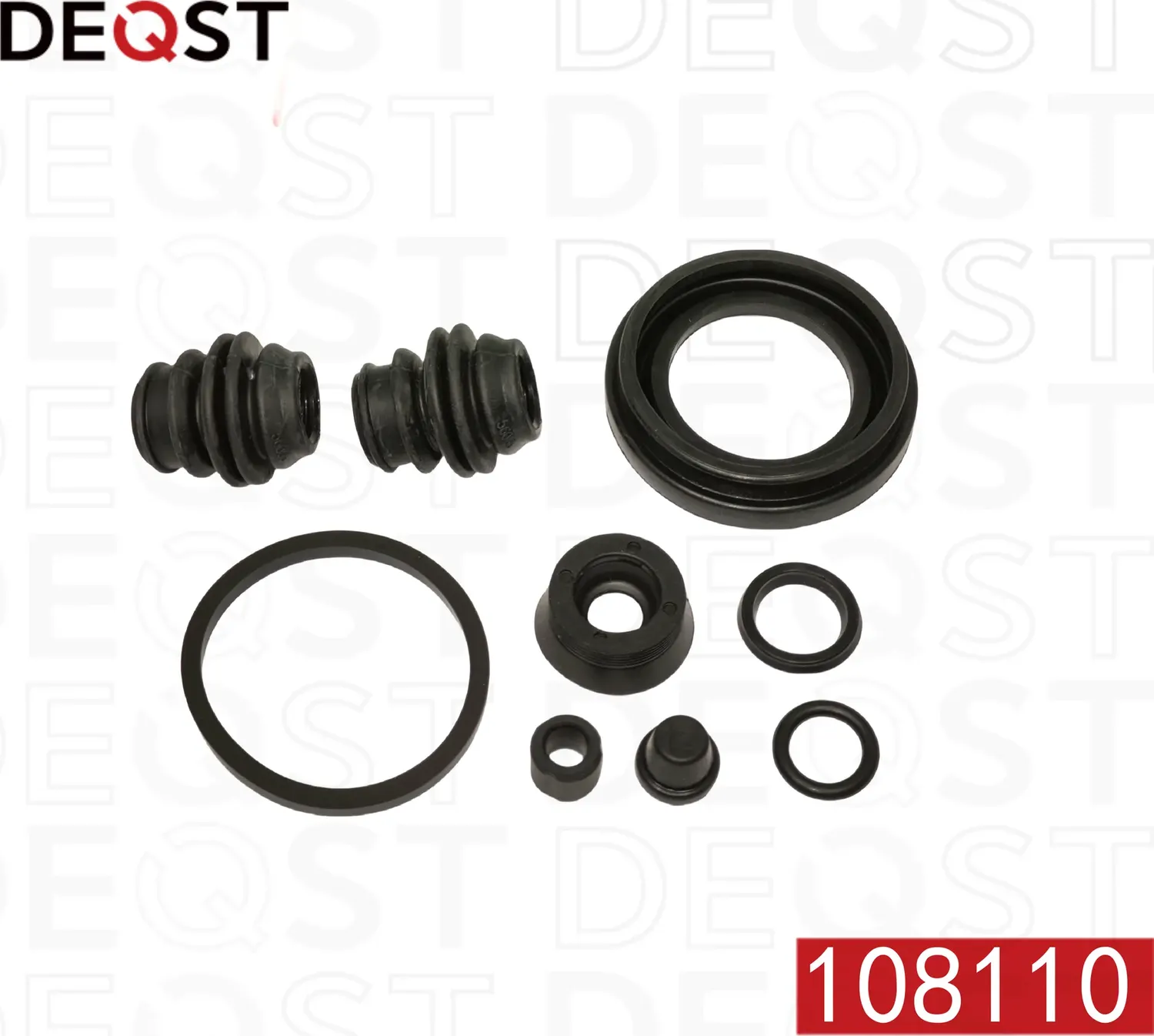 Ремкомплект тормозного суппорта заднего (для поршня O 38 mm  суппорт Tokico). TOYOTA Auris (E150) 07 (Deqst). Артикул 108110