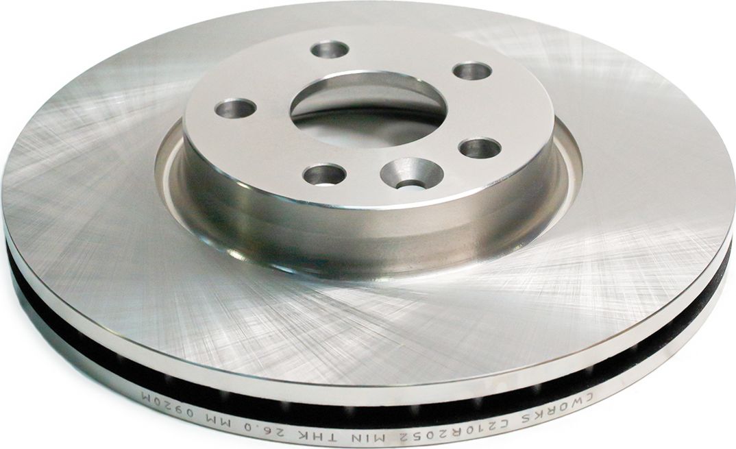 Тормозной диск Cworks передний для Volvo S80 II 2006-2016. Артикул C210R2052