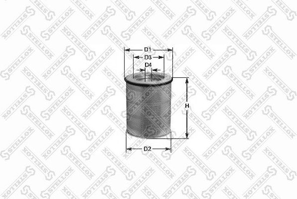 Воздушный фильтр Stellox. Артикул 81-21011-SX