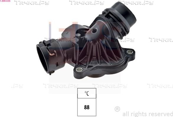 Термостат EPS Made in Italy - OE Equivalent для BMW 7 IV (E65/E66) 2002-2008. Артикул 1.880.636