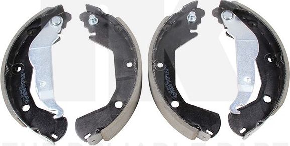 Тормозные колодки NK задние для Chevrolet Aveo II 2011-2015. Артикул 2736833
