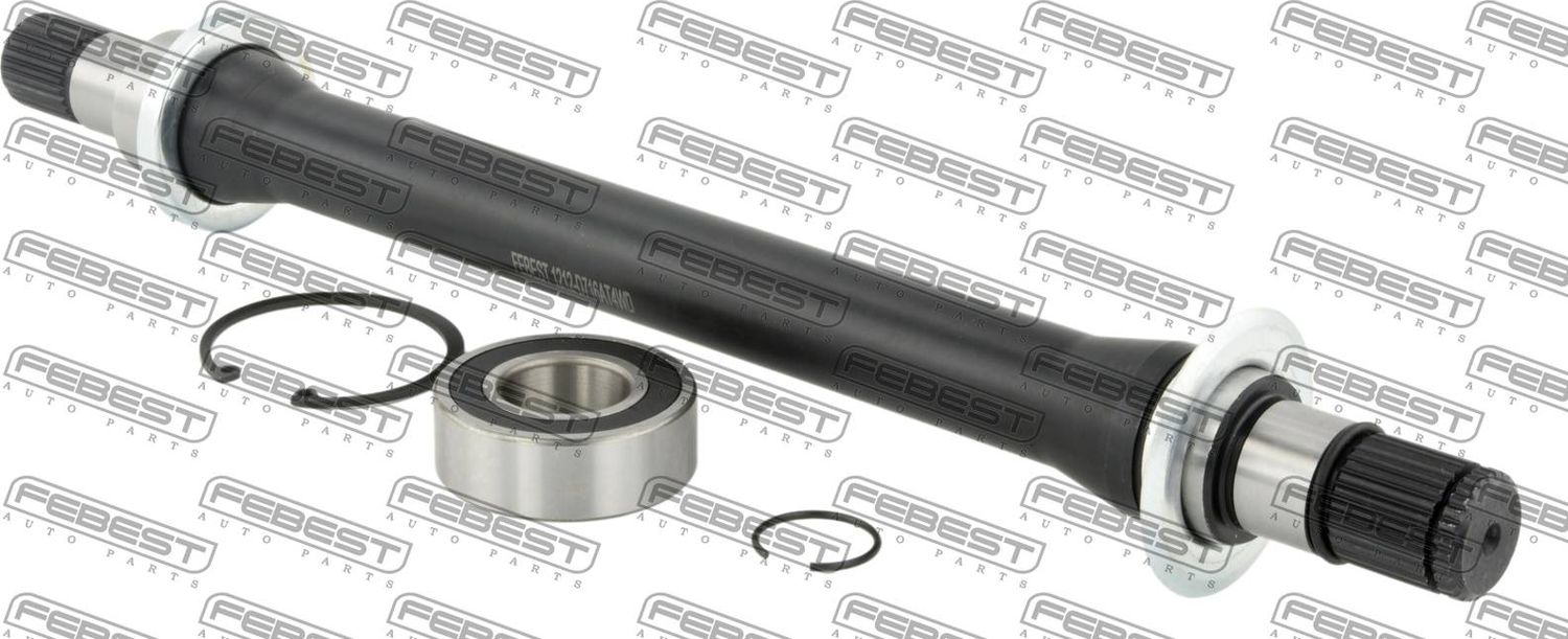 Полуось (привод в сборе, приводной вал) Febest. Артикул 1212-D716AT4WD