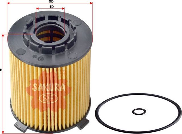 Масляный фильтр Sakura для Volvo S80 II 2013-2016. Артикул EO-24150