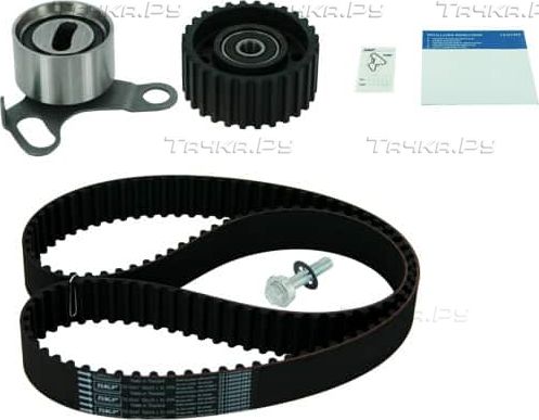 Ремень ГРМ с роликами (комплект) SKF для Toyota Hilux V 1988-1997. Артикул VKMA 91124