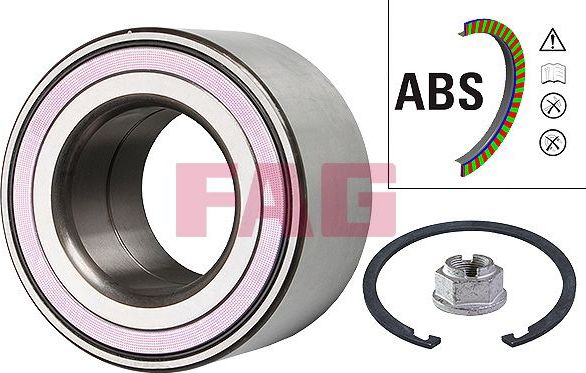 Ступичный подшипник (комплект) Fag передний для Mazda 6 II (GH) 2007-2013. Артикул 713 6157 90