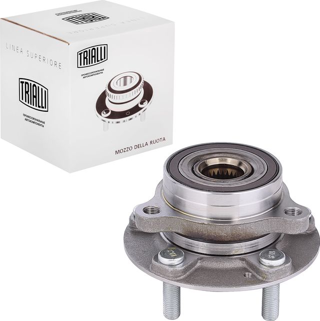 Ступица колеса с интегрированным подшипником (в сборе) Trialli передняя для Kia Niro I 2016-2026. Артикул MR 0832