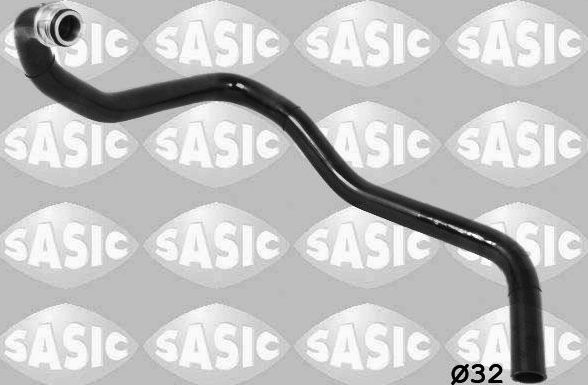 Патрубок радиатора (системы охлаждения) Sasic. Артикул 3406252