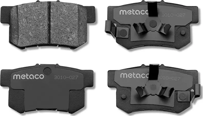 Колодки тормозные HONDA ACCORD/CR-V 08- задн. (Metaco). Артикул 3010027