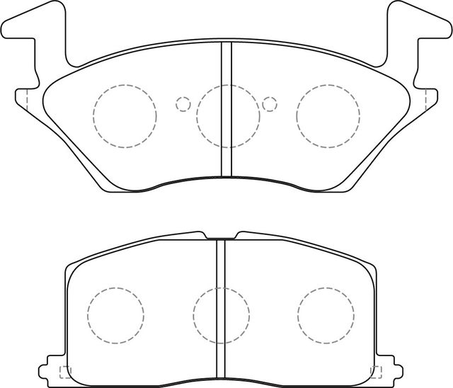 Тормозные колодки NiBK передние для Toyota Starlet IV (P80) 1989-1996. Артикул PN1256