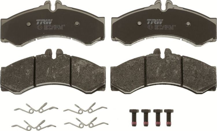 Тормозные колодки TRW COTEC. Артикул GDB1288