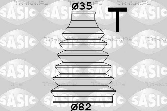 Пыльник ШРУСа наружный Sasic (термопласт) для Peugeot 406 I 1996-2004. Артикул 2933313